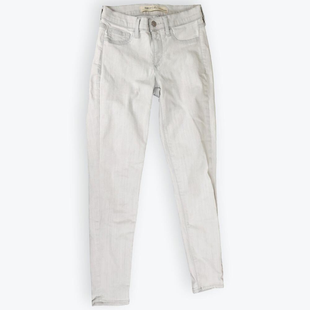 GAP 1969 Inner Cozy Light Gray Jeggings 25R